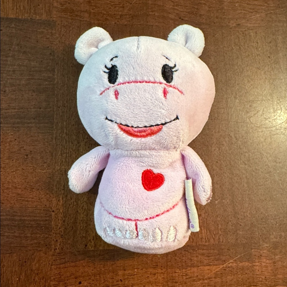 Hallmark Itty Bitty Hug Lovin Pink Hippo Plush Stuffed Toy Collectible